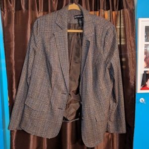 Brown blazer